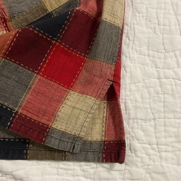 Vintage Studio Ease Plaid Button-up size M/L - Picture 5 of 9